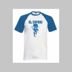 Al Capone dvojfarebné tričko 100%bavlna značka Fruit of The Loom (viac farieb na výber)